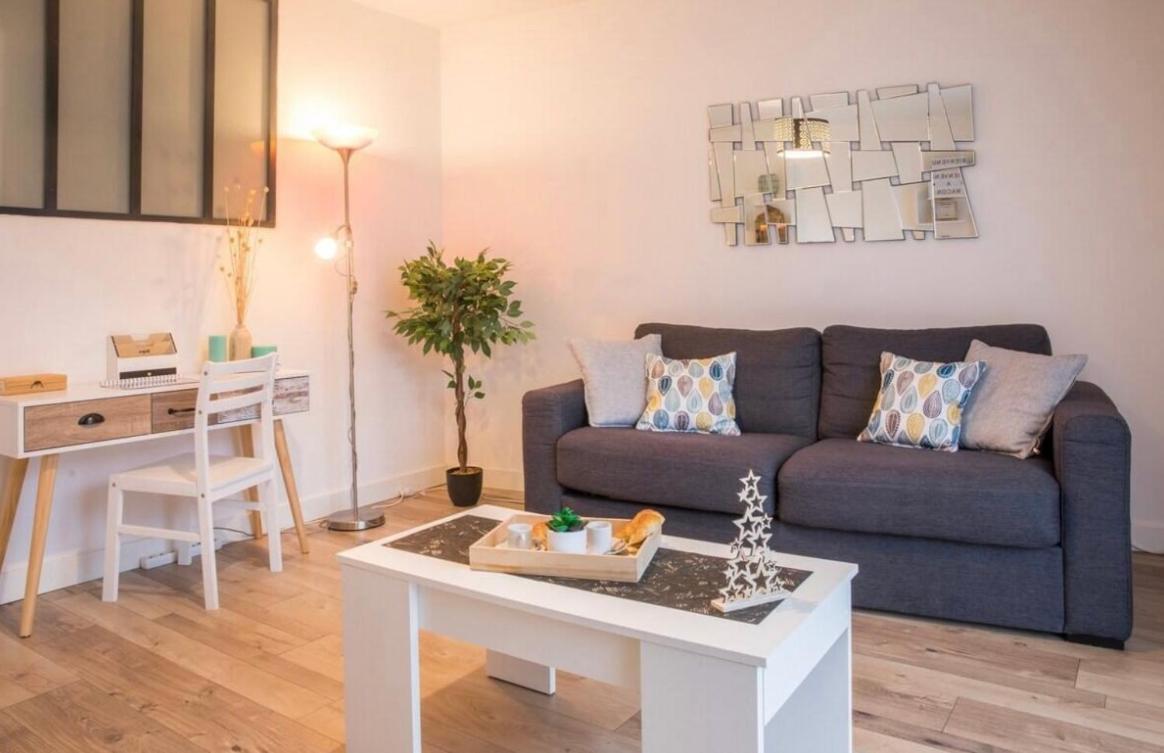 Charmant Appartement T1 Macon Luaran gambar